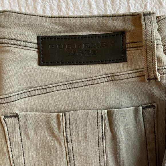 Burberry Brit Grey 29w Skinny Leg - Picture 2 of 5